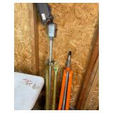 Portable Work Light Tripod Stand Halogen Lot