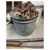 Heavy Duty Tow Chain Galvanized Bucket Grab Hooks
