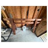 Pair of Heavy Duty Wooden Sawhorses 72x35