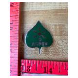 Aspen Colorado Enamel Ski Souvenir Brooch Pin