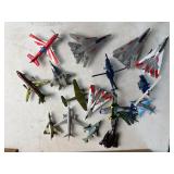 Diecast Military Jet Airplane Matchbox Lot