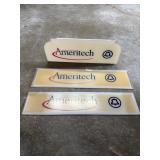 Ameritech Bell System Sign Panels & Topper (3pc)