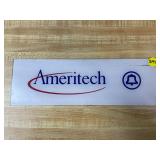 Ameritech Bell Acrylic Payphone / Enclosure Sign