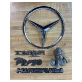 Dodge Ram, Mercedes, Monte Carlo, Maverick Badges