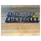 Chevrolet Chrome Hood Emblems GM 3692103 (Pair)