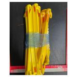 Yellow Reflective Road Marker Stakes