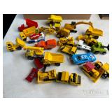 Diecast Construction Trucks Tonka Matchbox Lot