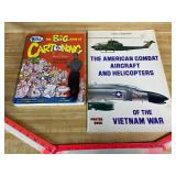Vietnam War Combat Aircraft Poster Book  Cartoons