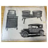 Photo Retouching Commercial Art Chart (1918)