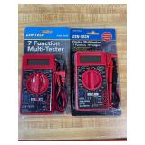 CEN-TECH 7-Function Digital Multimeters (2 Pc)