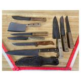 Case XX Old Hickory Chicago Cutlery Knife Lot