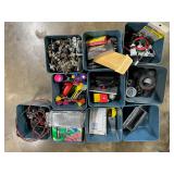 Hardware Electrical Fasteners Organizer Bins Lot