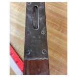 Antique Wood Carpenter's Spirit Level