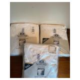 Stafford Mens Crew Neck Undershirts Large White