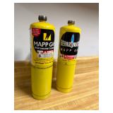 Bernzomatic & Worthington Mapp Gas Cylinder Lot 2