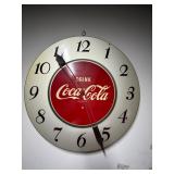 Coca-Cola General Electric GE Telechron Clock 18'