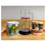 Novelty Drinkware Lot Snap-on Dukes TMNT Mug 3