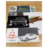 1960s Auto Sales Brochures Mopar & Scout (5 Pcs)