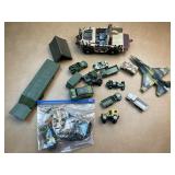 Military Toy Vehicles, Fighter Jet & Army Men Lot