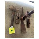 Forged Steel Sledge Pick Heads, Scraper & Hardware