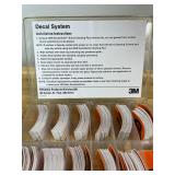 3M TelComm Decal Number System Kit & Case