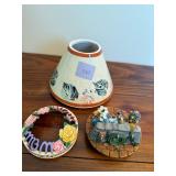 Yankee Candle Ceramic Shade & Resin Jar Toppers