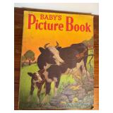 Baby's Picture Book Saalfield Linenette 1941