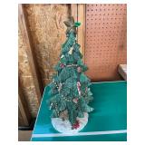 Christmas Tree Tabletop Statue Resin Decoration