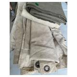 Heavy Duty Canvas Tarps Duck Cloth Tarp Lot