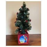Disney Fiber Optic Mini Christmas Tree Tabletop