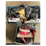Hole Saw & Drill Bit Lot Black & Decker 3 Bins