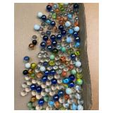Glass Marbles Bulk Assortment (Approx. 150+)