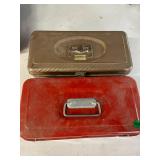 Vintage Metal Toolboxes Union Steel 4015 Lot