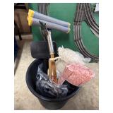 Cleaning Supplies, Squeegee & Vacuum Kit in Bucket