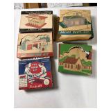 Plasticville U.S.A. O-Gauge Building Kits (5)