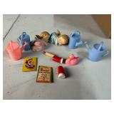 Plastic Angels, Mini Watering Cans, Funny Foldees