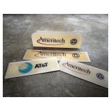 Ameritech & AT&T Payphone Sign Panels & Topper