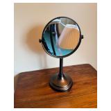 Tabletop Vanity Makeup Mirror Swivel Oil Rubbed