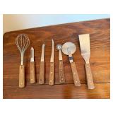 Old Homestead Japan Stainless Wood Kitchen Tool