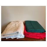 Rectangular Tablecloth Lot Lace & Jacquard Fabrics