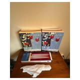 Glass Tealight Holder Gift Set 2 & Candle Lot