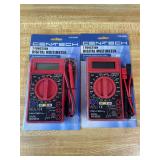 CEN-TECH 7-Function Digital Multimeters (2 Pc)