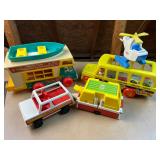 Fisher-Price Play Family Vehicle Lot