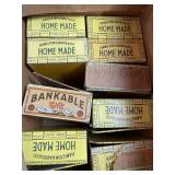Hamilton Harris Home Made Cigar Box Lot Bankable