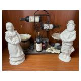 Wine Rack, Yankee Candles & Harvest Decor