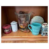 Holiday Candle, Mug & Decor Lot
