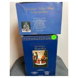 Heartland Village House & Decorative Santa