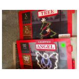 Lighted Angel & Christmas Tree Decorations