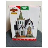 Lemax St. Nicholas Church Lighted Building