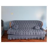England Furniture Blue Tufted Sofa & Loveseat Set